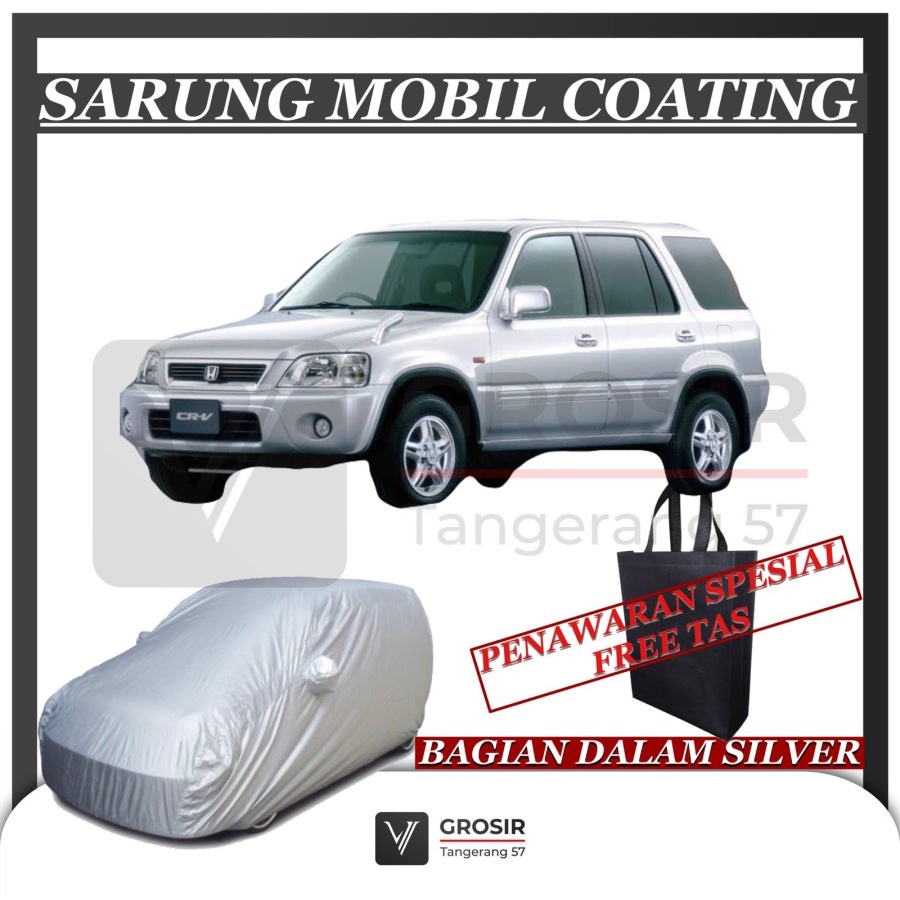 SARUNG MOBIL CRV GEN 1 1996-2001 COATING SILVER BODY COVER CRV GEN 1