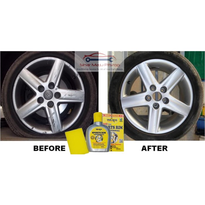 SIAP KIRIM Penghapus Karat  Pengkilap Eksterior Krom Besi Mobil Waxco Sports Rim MURAH
