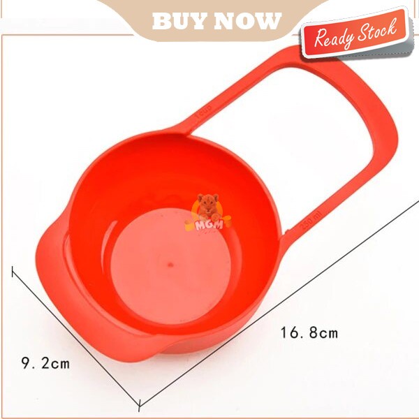 Sendok takar rainbow mangkok Ukur measuring cup 6pc pelangi 1CUP MAX