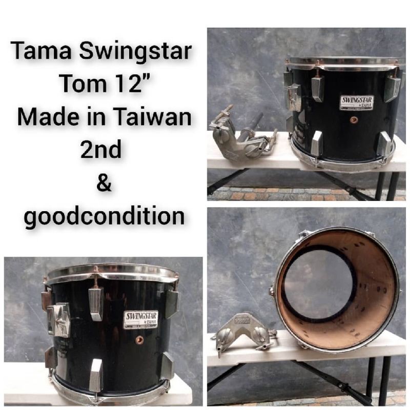 Tama Swingstar Tom dan Tom holder tama Japan