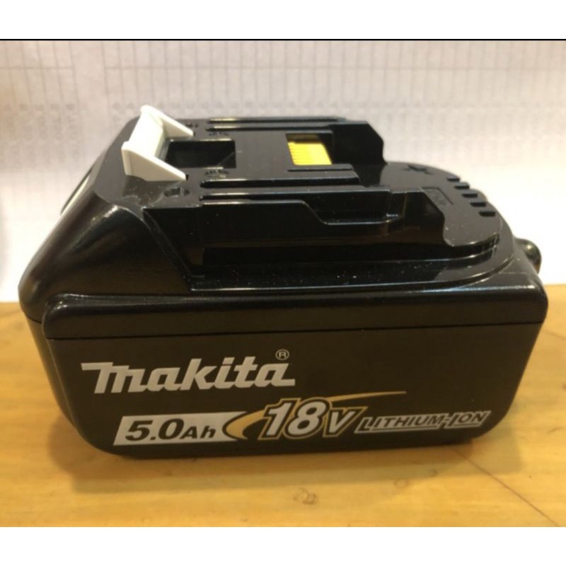 Baterai Battery Batre For Mesin Bor Cordless MAKITA 18V 5Ah ORIGINAL LXT Adapter Adaptor 5 AH 5.0AH 