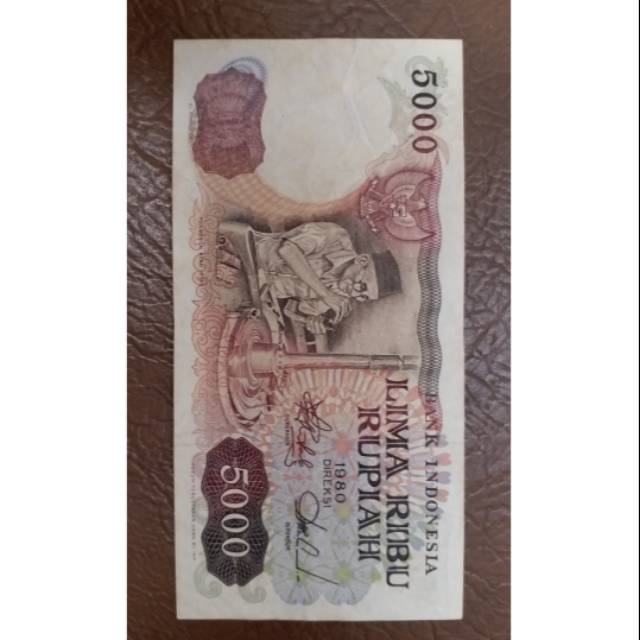 uang mahar uang kuno Rp. 5000 pengasah intan