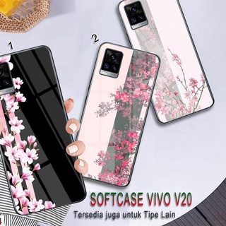 Stok lagi MW#011.â˜› R134 Case Vivo V20 Softcase Kilau V20se