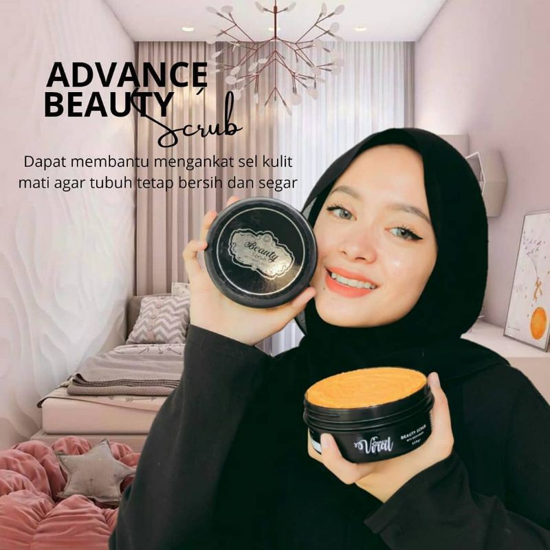 BEAUTY LOTION SCRUB LULUR VIRAL PEMBERSIH DAKI ORI 100%BPOM