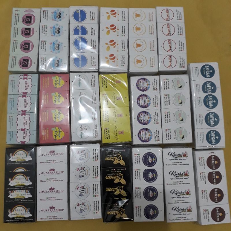 

hantag handtag handstag hangtag label baju hang tag custom hangtag lebel