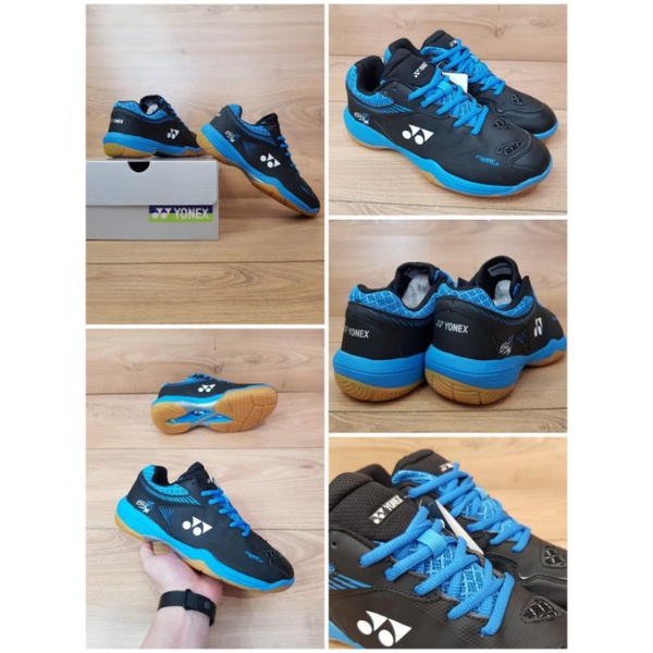 YONEX POWER CUSHION 65 Z2M || SEPATU BADMINTON || BLACK BLUE
