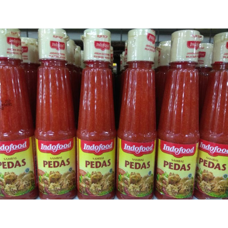 

Saus indofood pedas 135ml