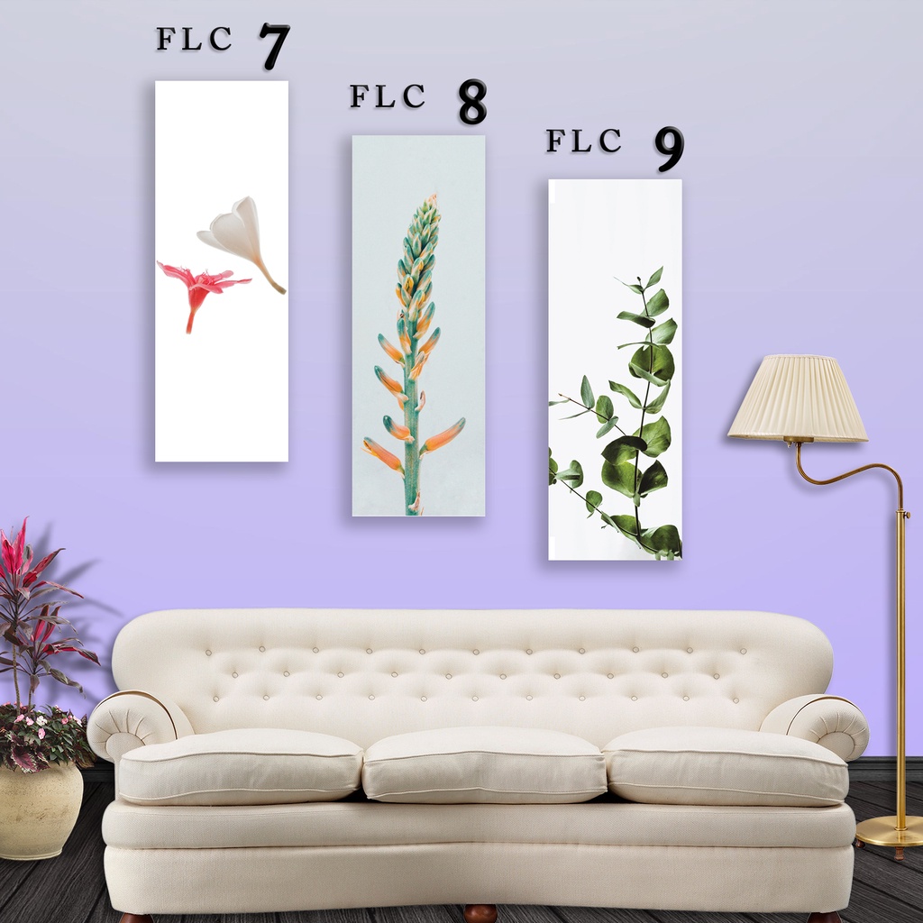 Wall decor - hiasan dinding rumah - Walldecor flawer bunga tanaman murah