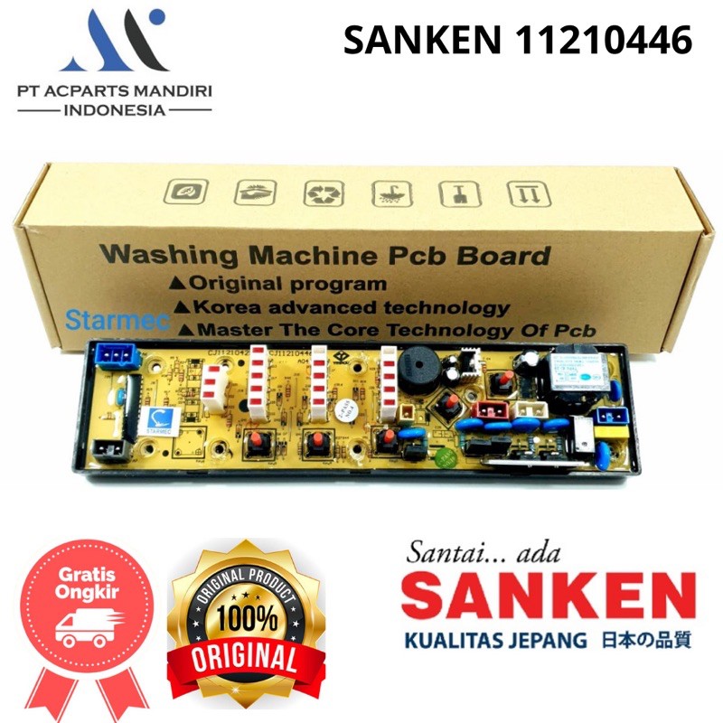 SANKEN AW-S789 AW-S808 modul pcb mesin cuci Top Loading