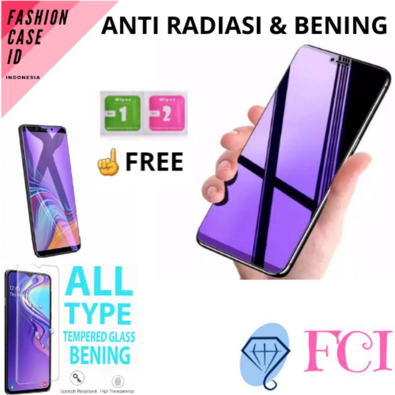 Anti Gores Kaca Bening & Anti Radiasi + Matte Minyak Xiaomi Redmi Note 12 Pro Note 11 Pro Note 10S N