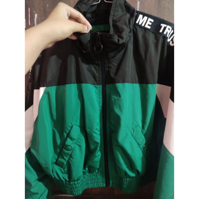 Jaket Berskha Crop ORIGINAL 