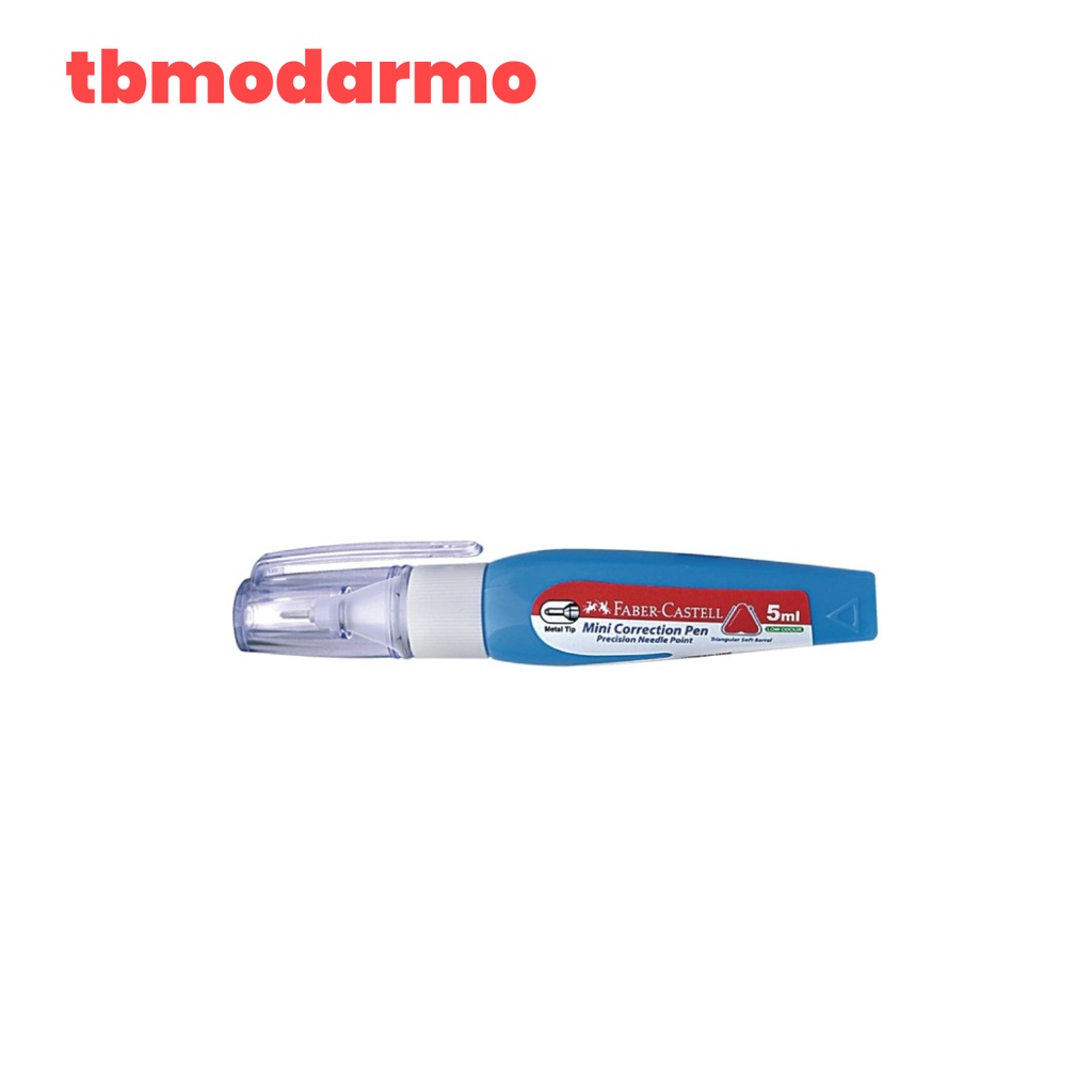 

TBMO CORRECTION TAPE PEN MINI 5ML BLUE BARREL FABER-CASTEL 169415