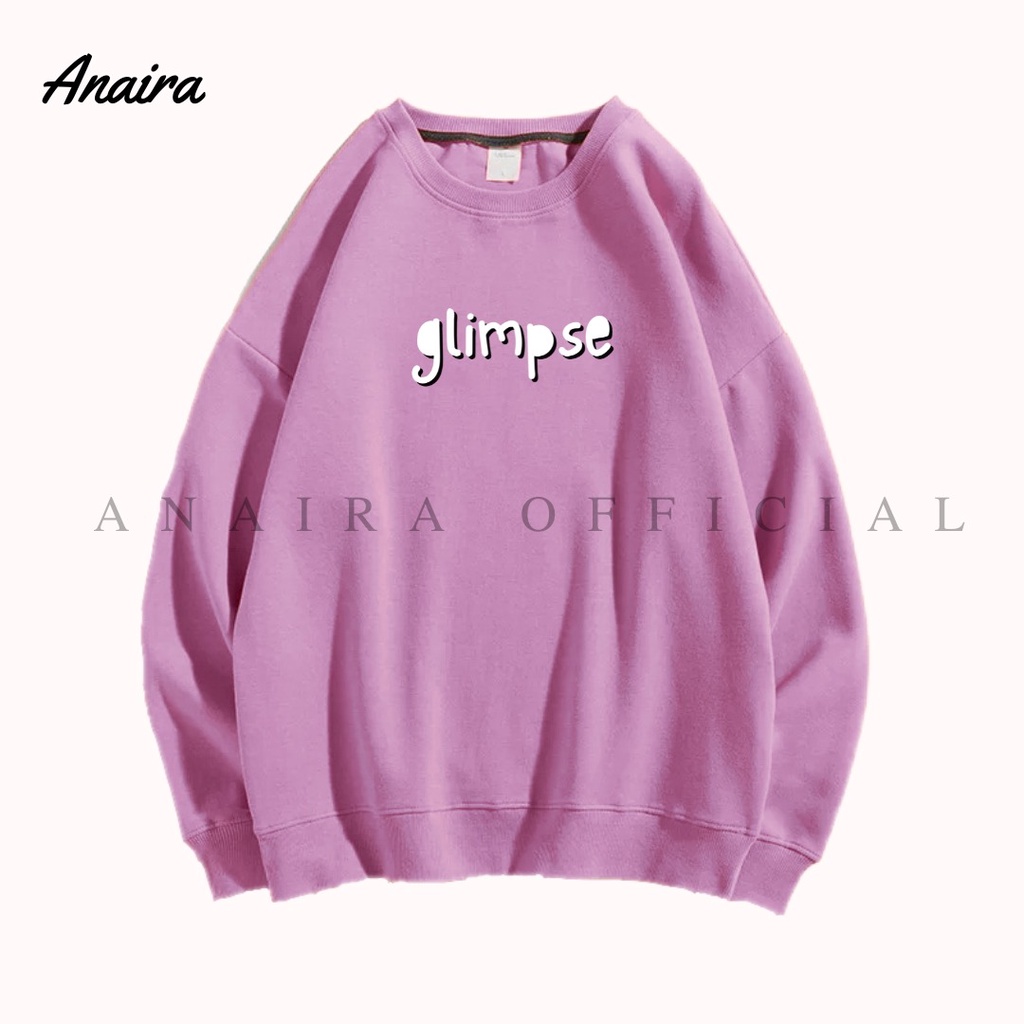 GLIMPSE SWEATER CREWNECK OVERSIZE WANITA ANAIRAOFFICIAL