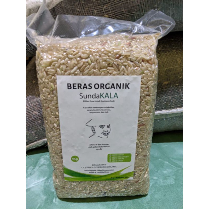 

beras coklat organik premium 1kg