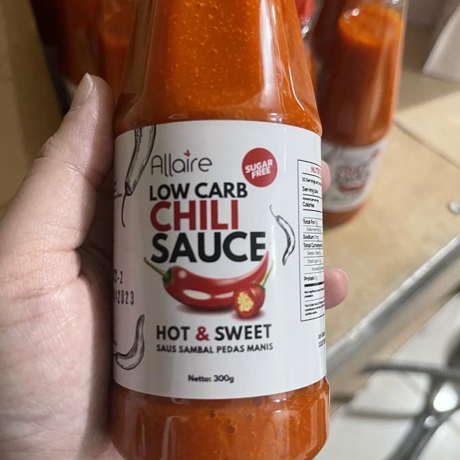 

Saus Sambal Pedas Keto Sugar Free Low carb aman diabetes
