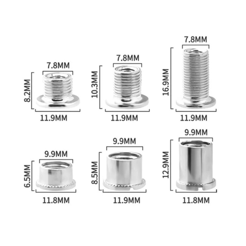 Baut Triple Chainring Sepeda Baut Bolt Chain ring Stainless