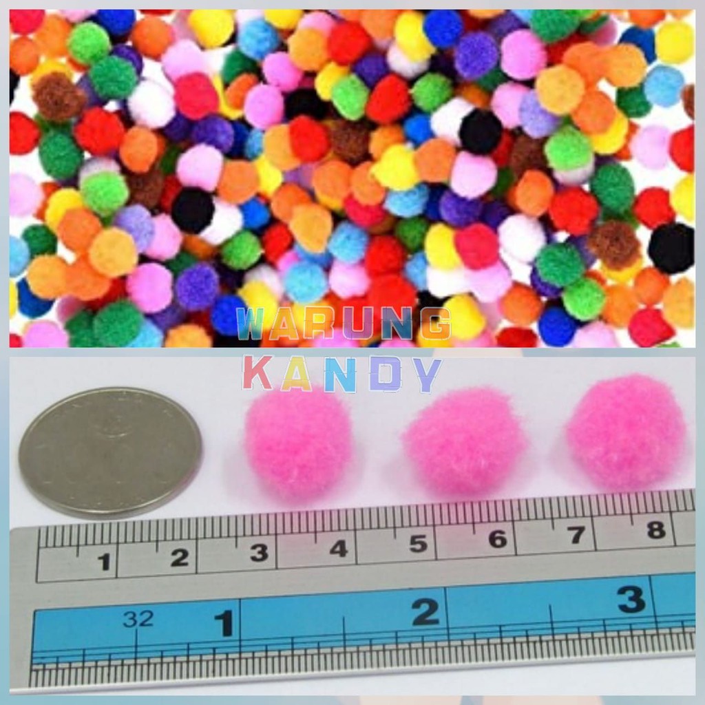 Pompom Polos 15mm PAK