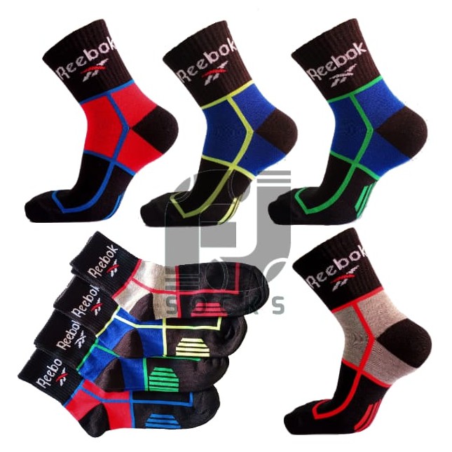 [4 PASANG] Kaos Kaki Sport Bahan PE (R380)/Kaos Kaki Olah Raga/kaos kaki Sepeda