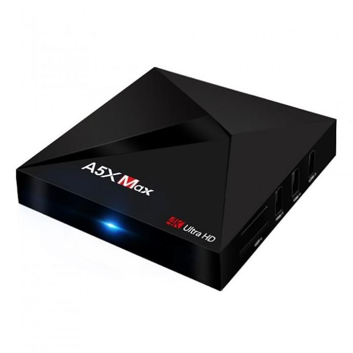 AO86Z18 A5X MAX - ANDROID OREO 8.1 TV BOX RAM 4GB ROM 32GB FULL KODI - FGBFD6946