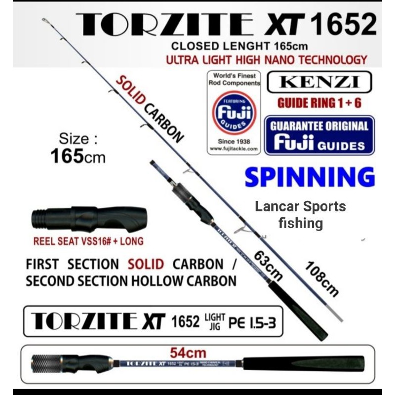 Joran Kenzi TORZITE XT LIGHT JIG 1652 PE 1.5-3