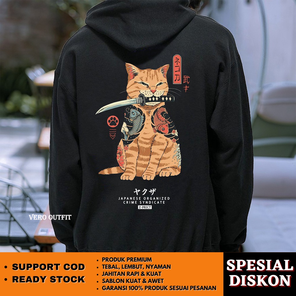 Hoodie Jacket Jamper Jumbo Pria Wanita Japan Style Cowok Cewek Kembar Couple Big Size s m l xl xxl x