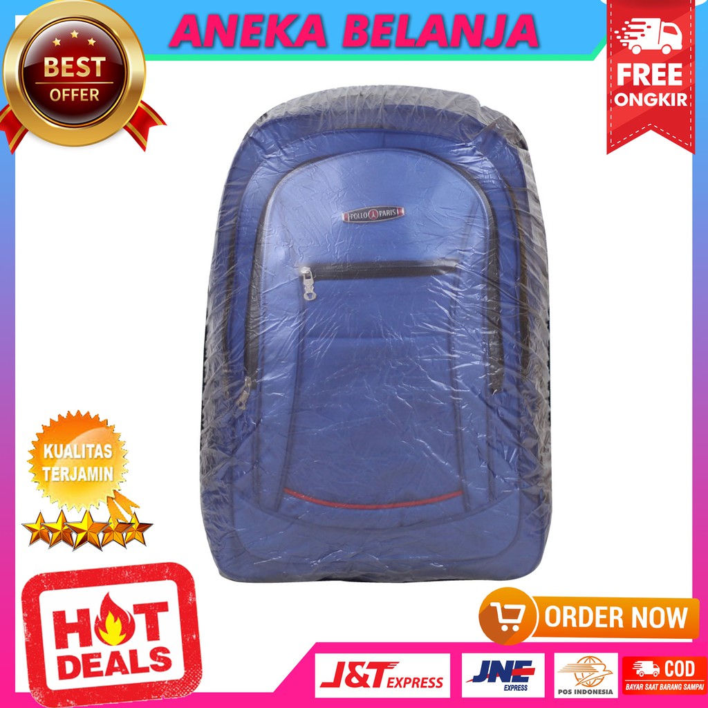 Tas Polo Kecil D300 Biru Fashionable Berkualitas Kece Kekinian Casual Tas Sekolah SD SMP SMA Stylish