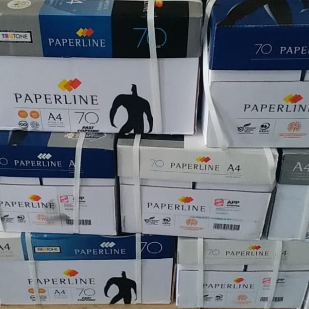 ☞ KERTAS A4 70 GRAM PAPERLINE HVS PUTIH ✾