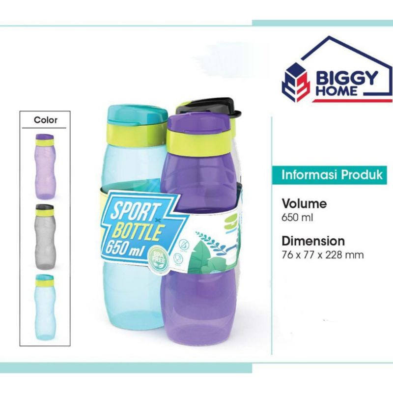 Botol Sport 750 ml Bpa Free