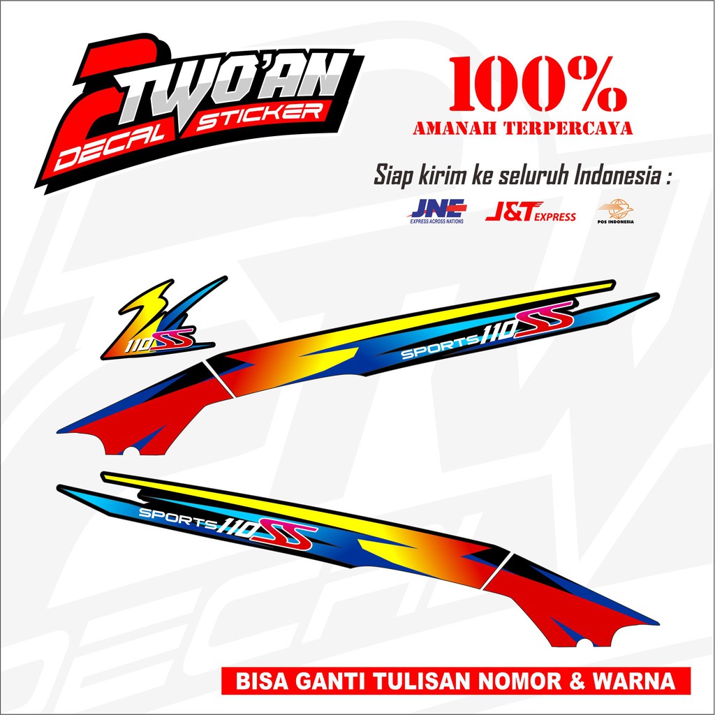 Striping Yamaha 2T Sport SS 110