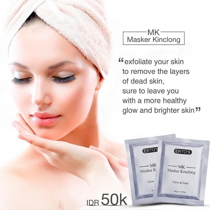 ERTOS Masker Kinclong Glow &amp; Firm ORI