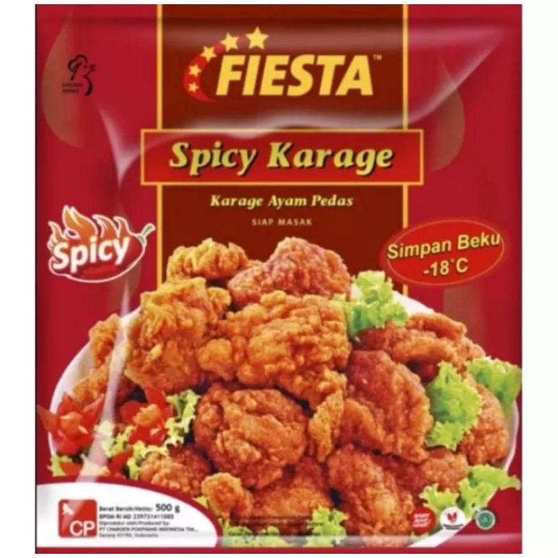 

Fiesta Karage Ayam Pedas / Spicy Karage | Berat Bersih 500gr