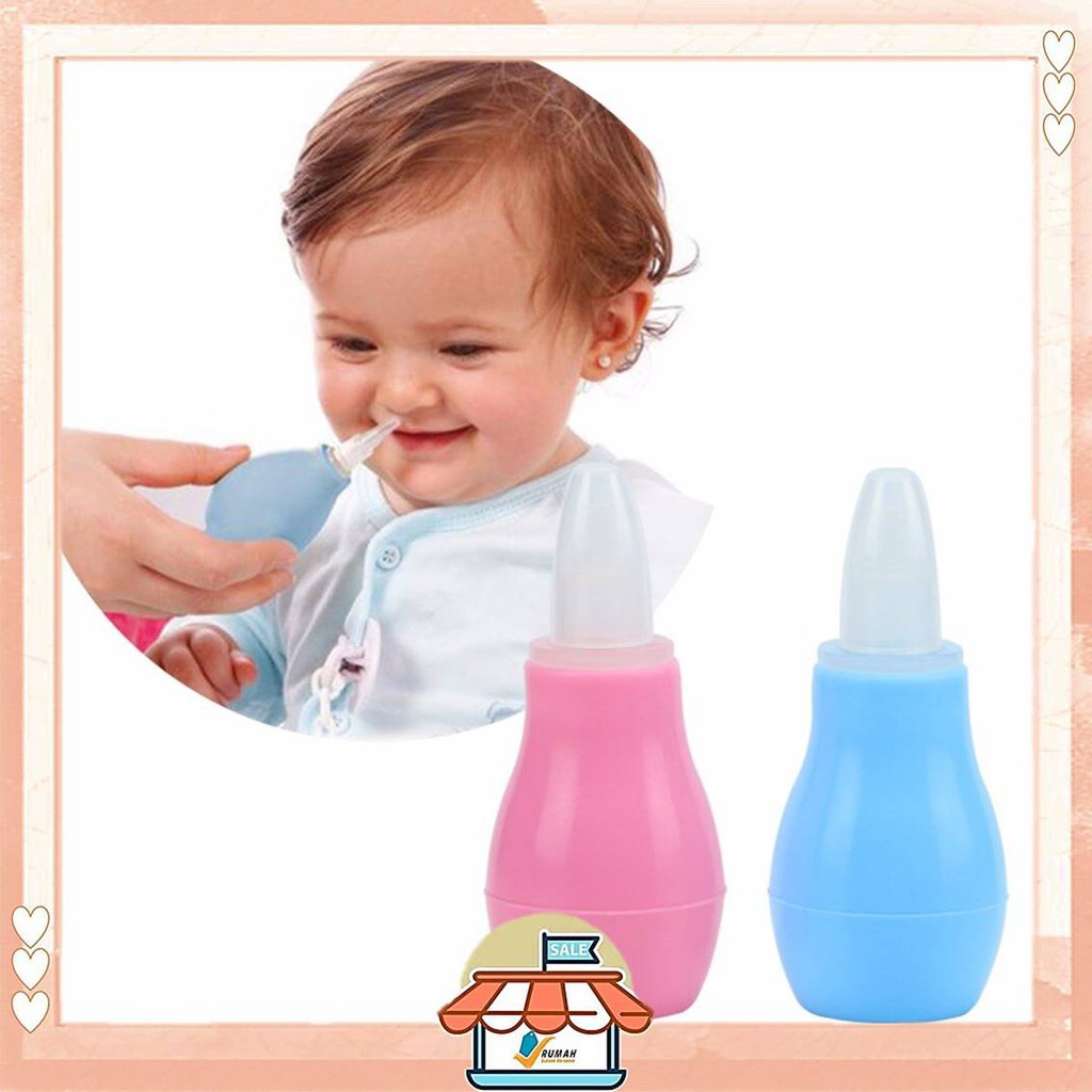 HIPPO LAND Sedotan Pembersih Hidung Bayi Anak Ingus Lendir Nose Cleaner Nasal Aspirator 46