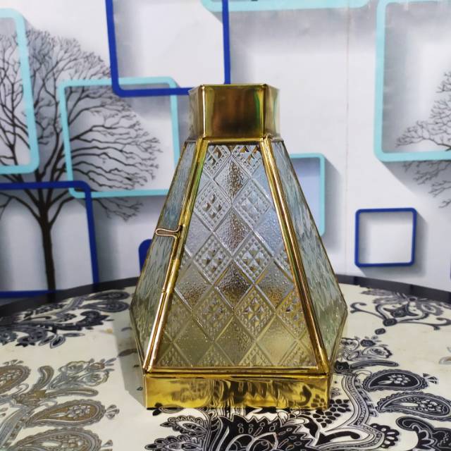 tempat lilin minimalis / Pajangan Meja