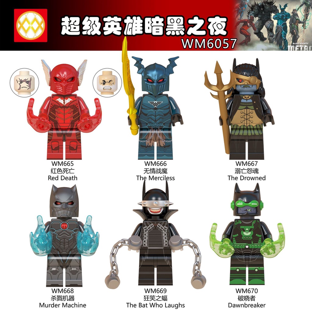 Dc Super Villain Minifigures Batman Dawnbreaker Mesin Pembunuh Batman Yang Tertawa Angka Mini Tanpa Ampun