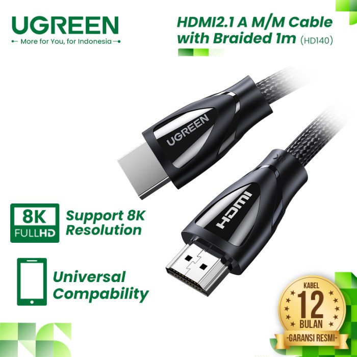 UGREEN Kabel HDMI 2.1 8K HDR - HD140