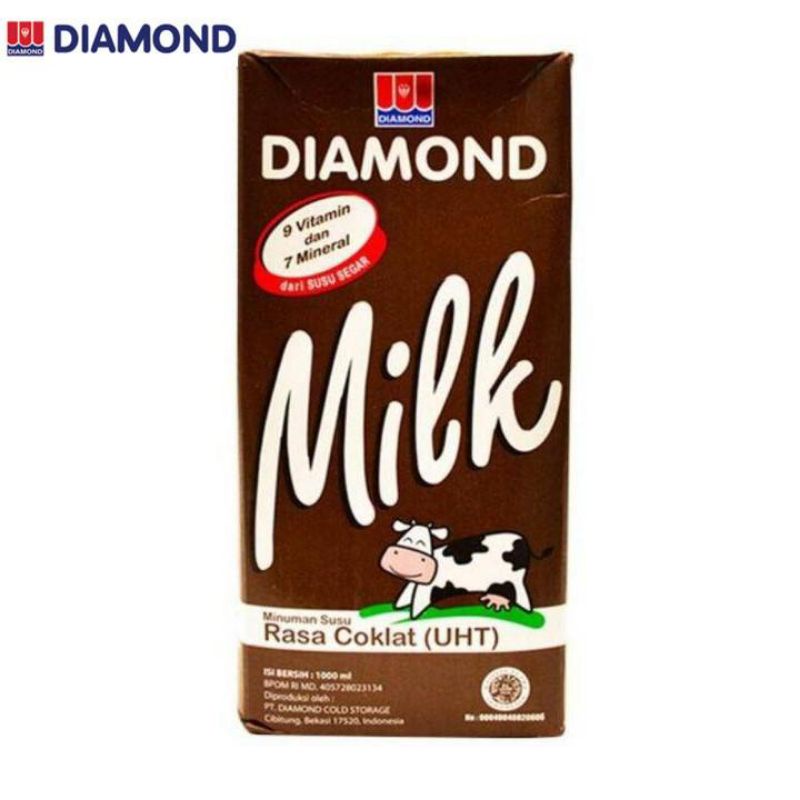 

diamond milk full cream/coklat 1000ml