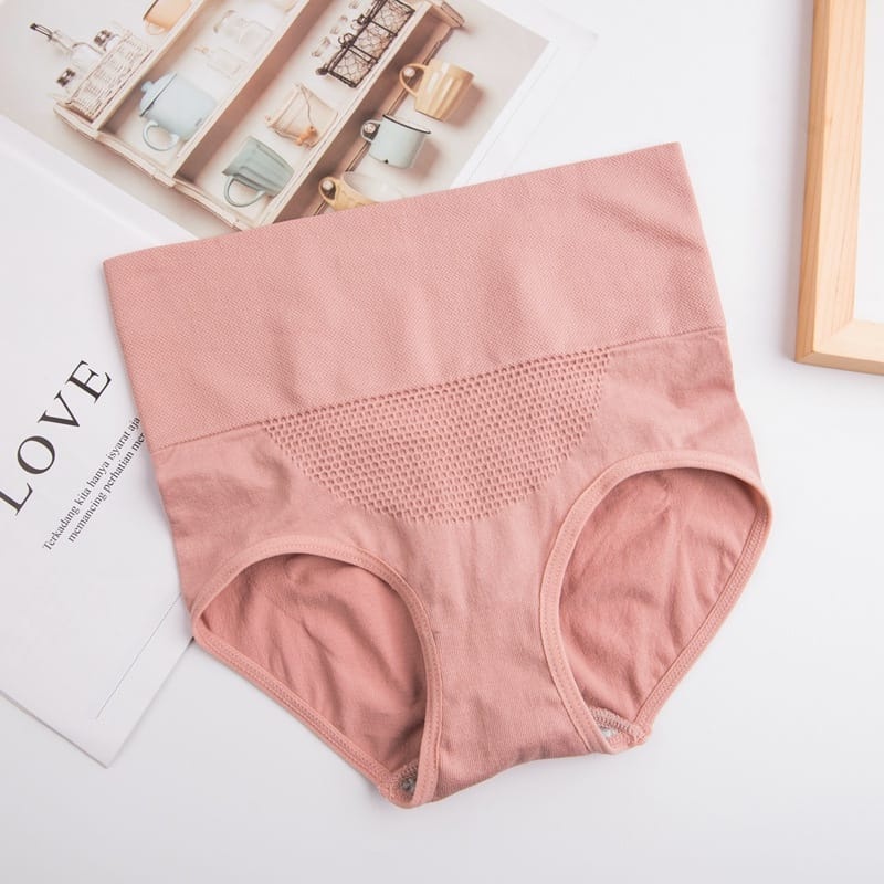 Celana Dalam nyaman dipakai Wanita Briefs Elastis Seamless Mid Waist