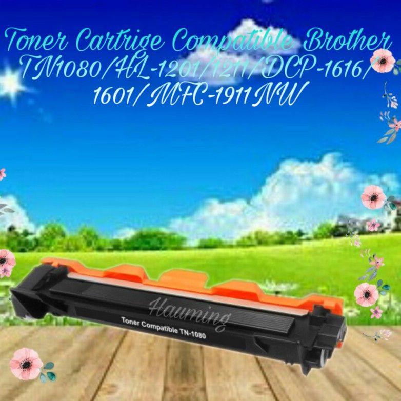 Toner Cartridge Compatible TN1080 HL1201 HL1211 HL-1201 DCP-1616 1601 MFC-1901 1905 1911NW