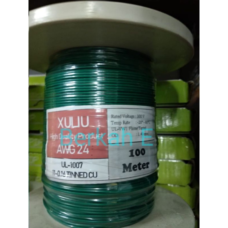 Kabel AWG24 Roll Panjang 100 Meter