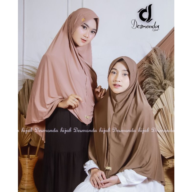 KERUDUNG BERGO AISYAH JUMBO BY DESMONDA HIJAB