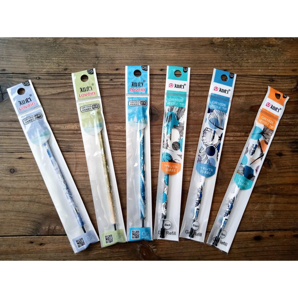 

Refill Gel Pen Zhi Xin Fancy Isi Pen Gel Lucu (1 Pcs)