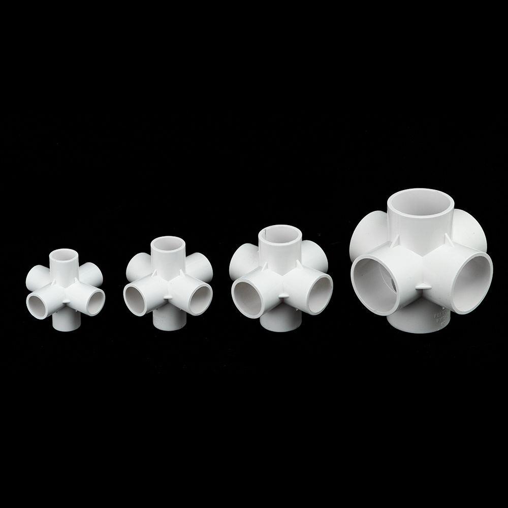 CHOOKYY Konektor Pipa Fitting Pipa Stereoskopik 3arah 4arah 5arah 6WAY Connector