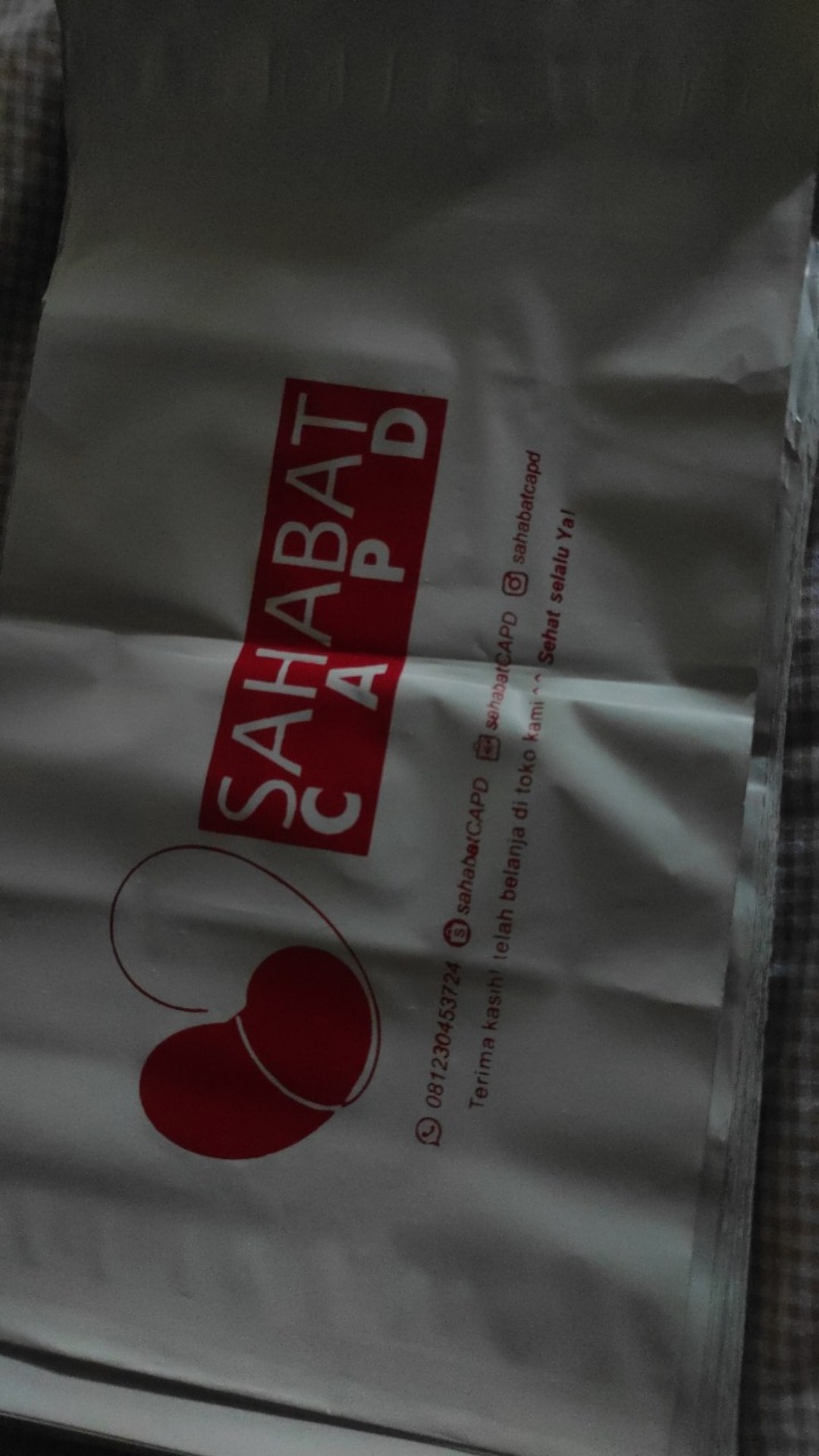 Sablon Plastik Polymailer 100 Lembar