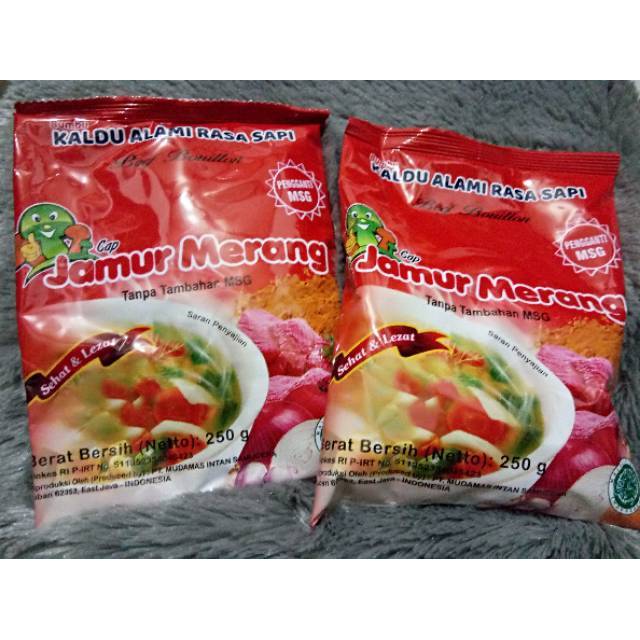 

Kaldu alami jamur rasa sapi 250gram