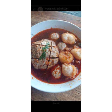 

baso ikan jumbo kuah jontor