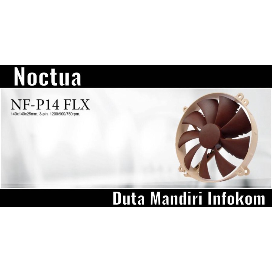 Noctua Premium NF-P14 FLX - 140mm / 14cm Fan Case 1300RPM