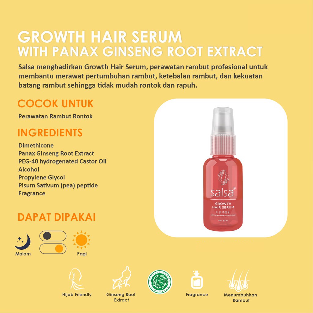 Salsa Hair Serum - 80Ml