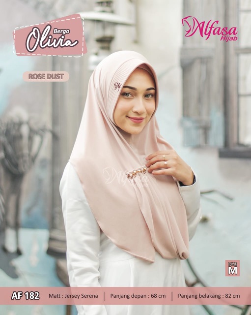 Bergo Olivia by Alfasa Hijab AF 182