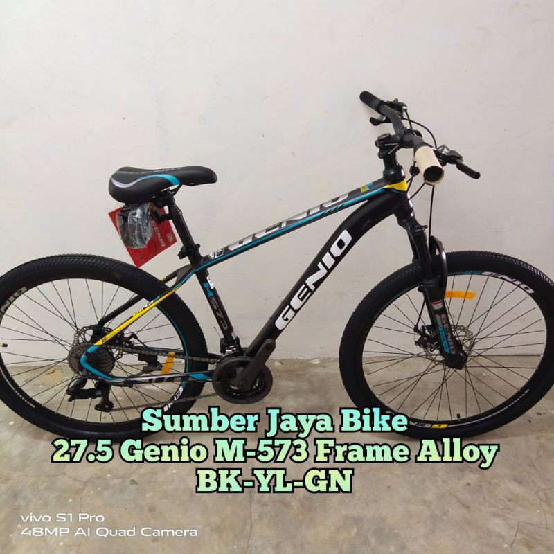 Sepeda Gunung MTB 27.5 Inch Genio M-573 Hydraulic Frame Alloy