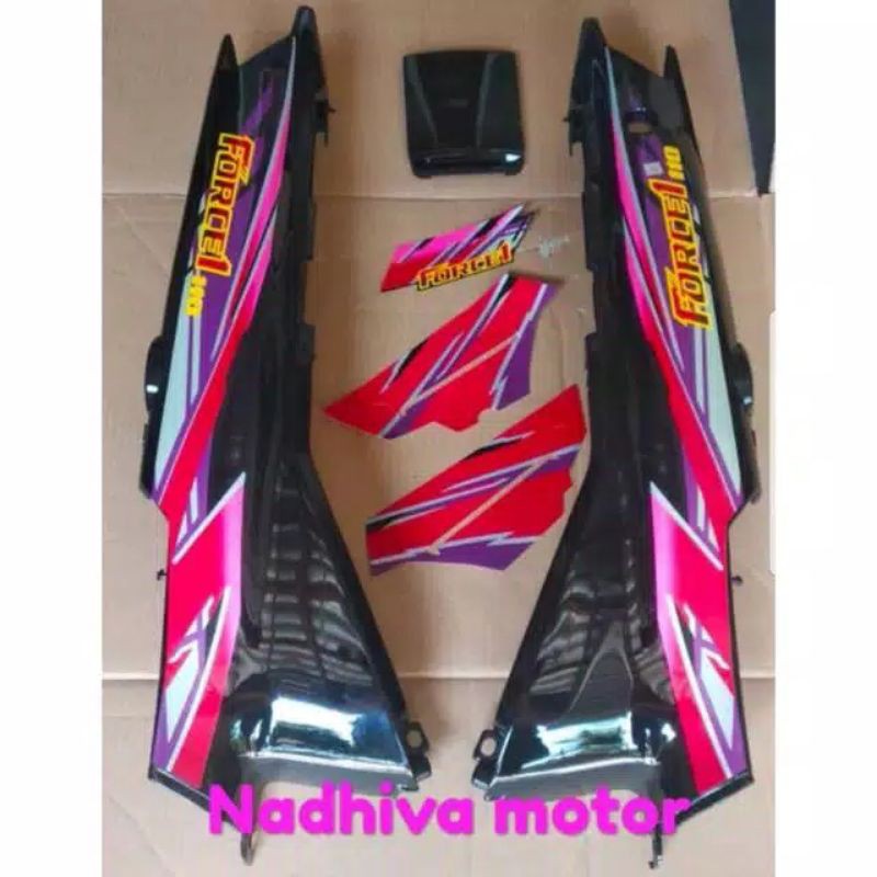 Cover bodi body belakang Force 1 tahun tua